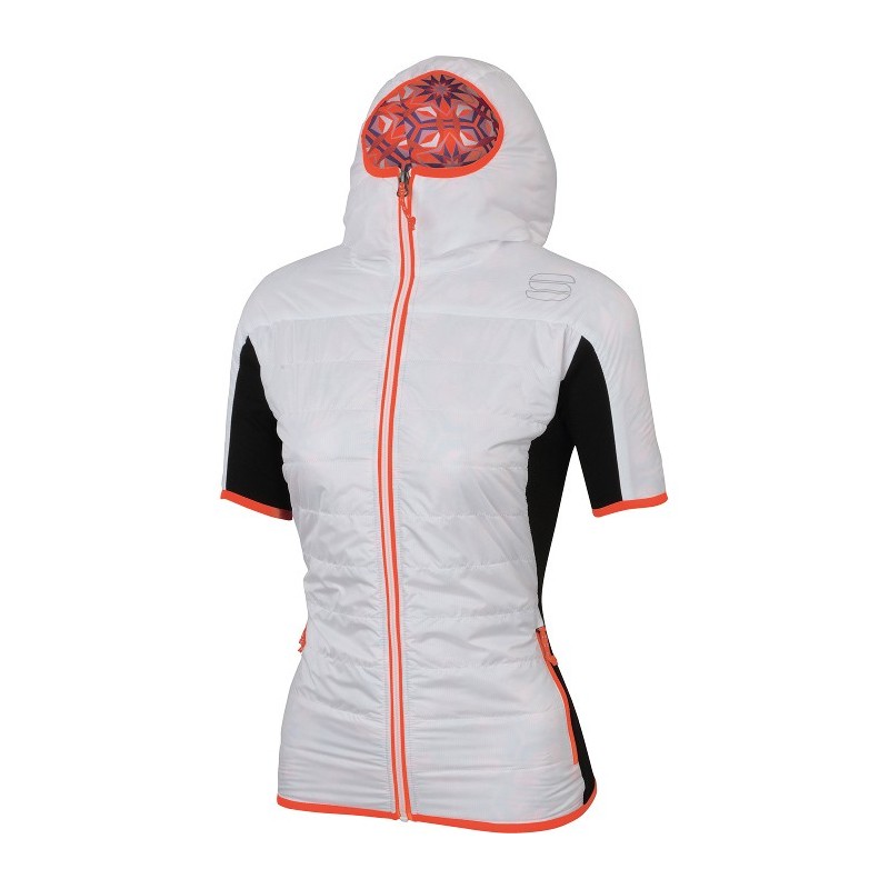 Oppvarming jakke Sportful Rythmo Evo W Puffy hvit Oppvarming jakke Sportful Rythmo Evo W Puffy hvit